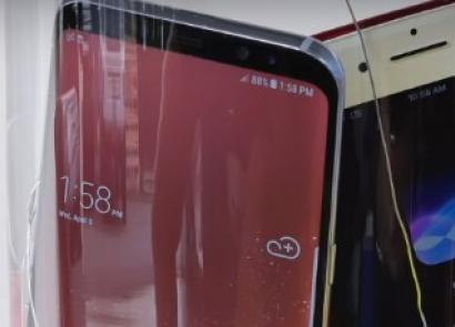 Rumors about the extreme fragility of Galaxy S8 displays Active protection measures
