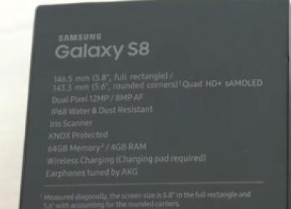 Kasutusaeg või kui kaua Galaxy S8 ja S8 Plus laadivad?